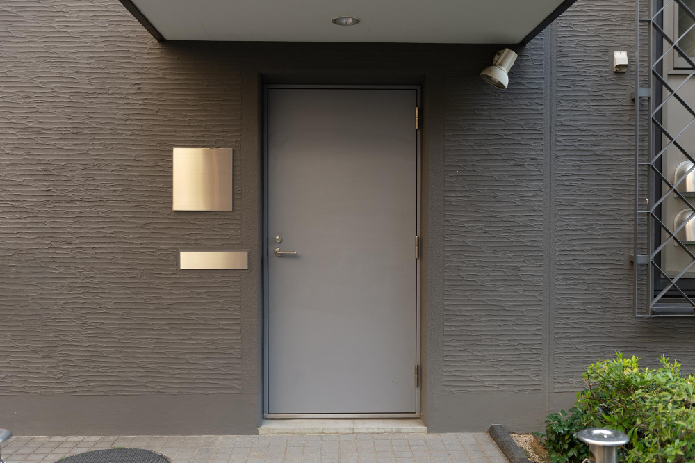 Jefferson City Solid Steel Front Door